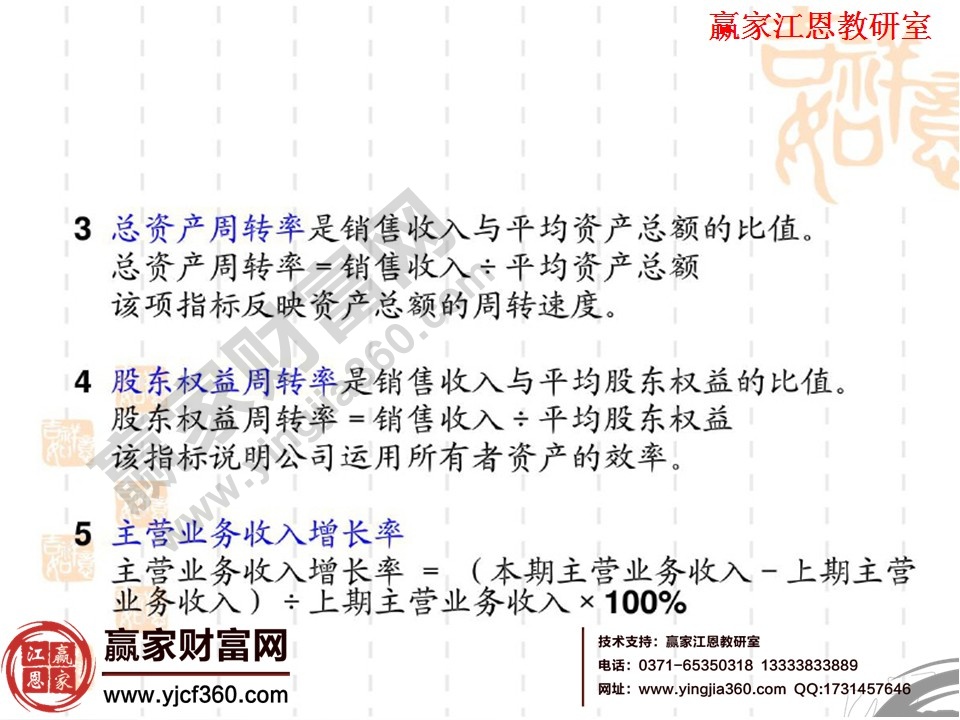 财务报表（报告）分析