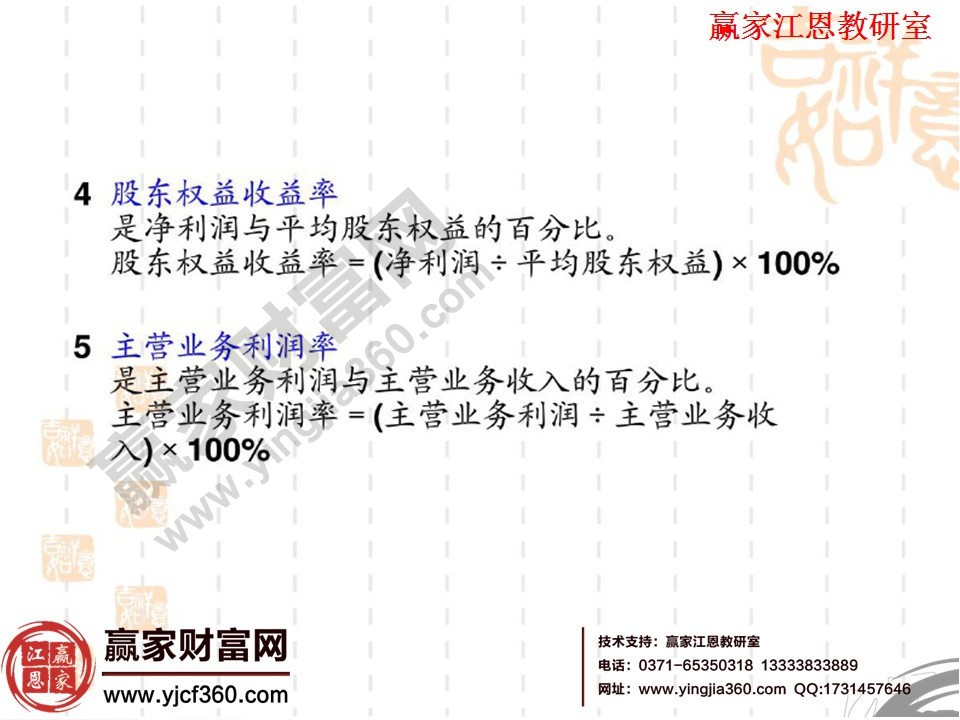 财务报表（报告）分析