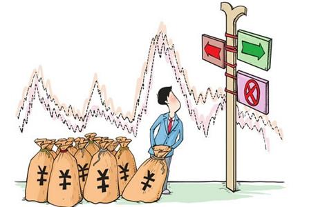 下跌中出现放量阴线
