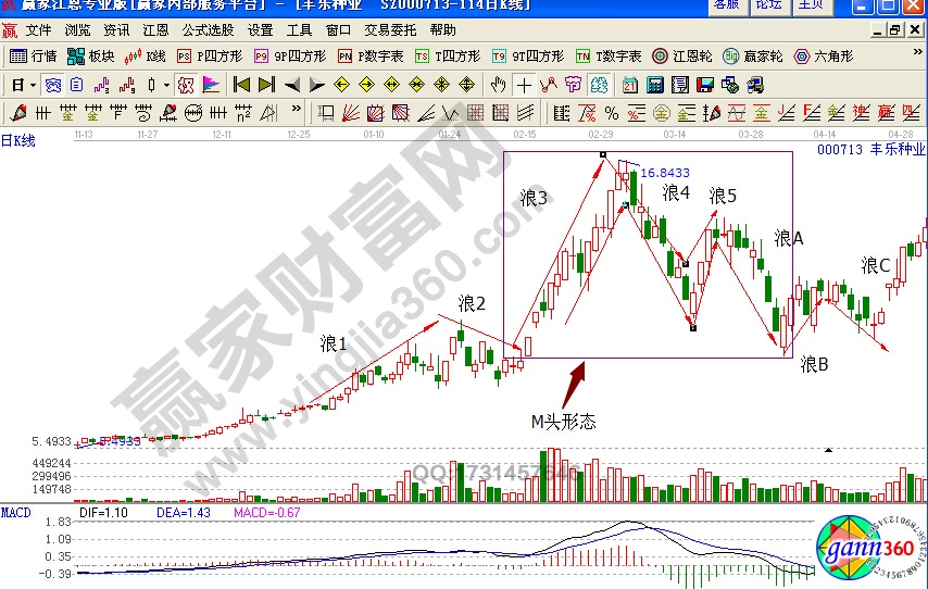 丰乐种业000713卖出点实战解析